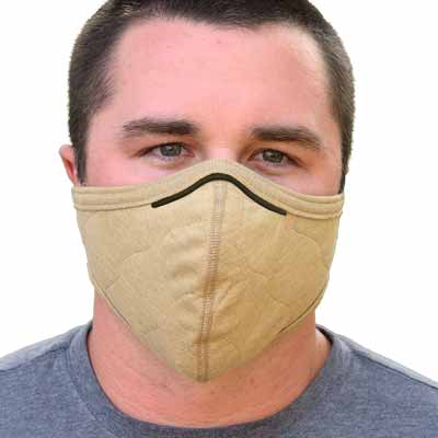 PGI BarriAire Gold Particulate Mask - 31903-00-194071 - Front
