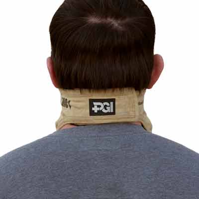 PGI BarriAire Gold Particulate Mask with Neck Gaiter - 31904-00-194071 - Back