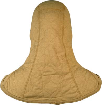 PGI BarriAire Gold Particulate Hood - Complete Coverage with Standard Bib and Rib Knit Face Opening 39700-00-194071 - Back