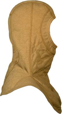 PGI BarriAire Gold Particulate Hood - Complete Coverage with Standard Bib and Rib Knit Face Opening 39700-00-194071 - Side