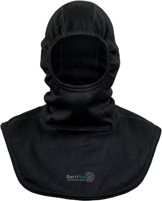 BarriAire Carbon Shield<sup>™</sup> Elite Pro Particulate Hood Comprehensive Coverage with Nomex<sup>®</sup> Nano Flex Sure‑Fit<sup>™</sup> Panel and Face Opening 39708-00-192198