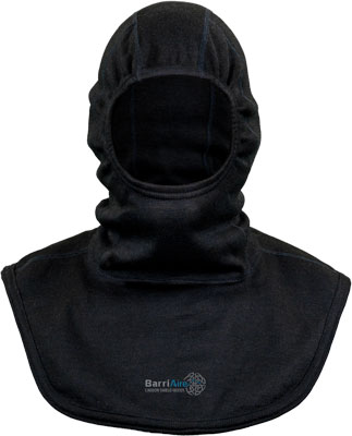 PGI BarriAire Carbon Shield<sup>™</sup> Elite Pro Particulate Hood - Comprehensive Coverage with Nomex<sup>®</sup> Nano Flex Sure‑Fit<sup>™</sup> Panel and Face Opening 39708-00-192198 - Front