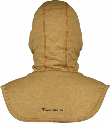 PGI BarriAire Gold Elite Pro Particulate Hood - Critical Coverage with Nomex<sup>®</sup> Nano Flex Face Opening 39708-01-194071 - Back