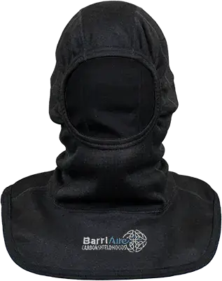 BarriAire Carbon Shield<sup></sup> Elite Pro Short Particulate Hood Critical Coverage with Nomex<sup>®</sup> Nano Flex Face&nbsp;Opening 39709-01-192198